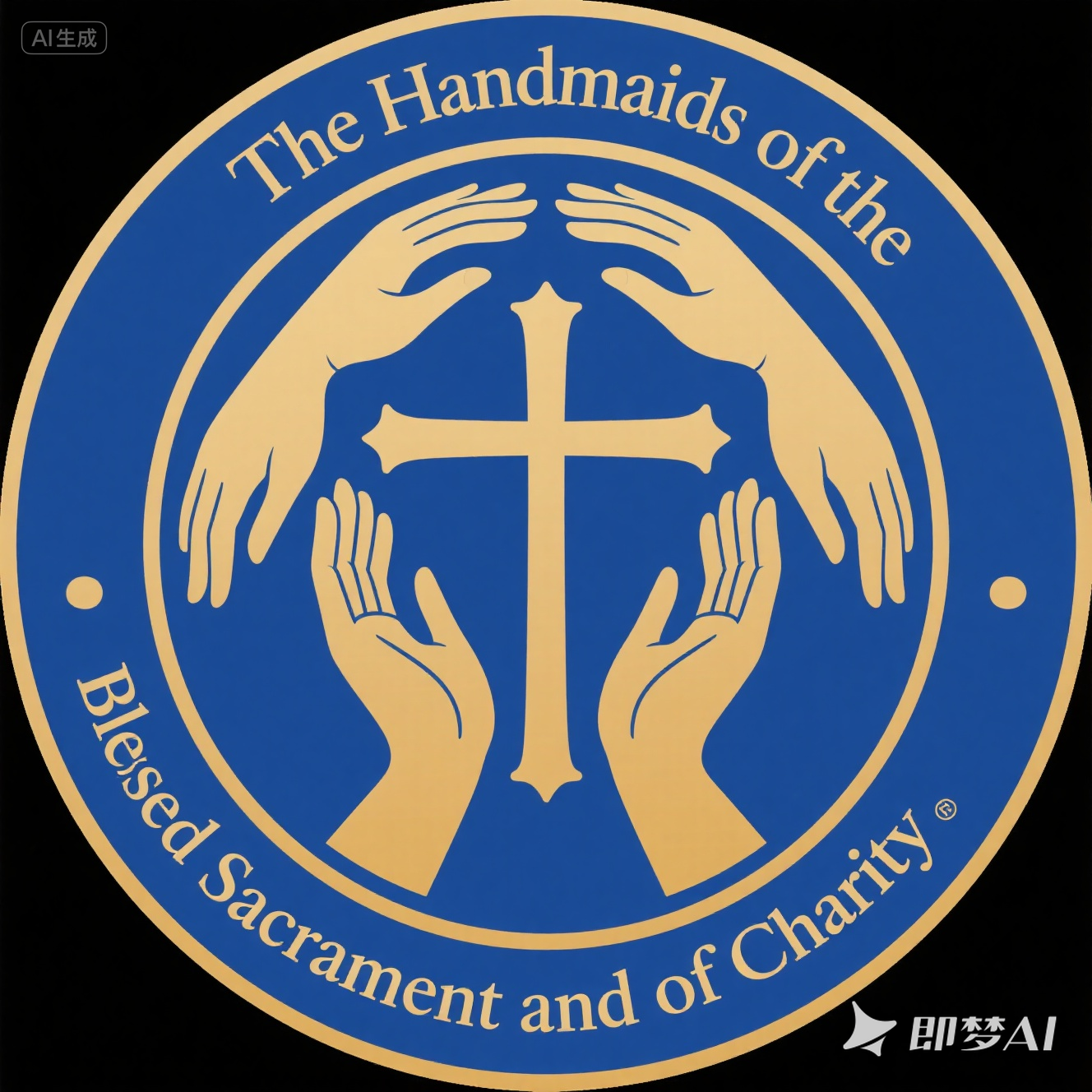 The Handmaids of the Blessed Sacrament and of Charity Logo